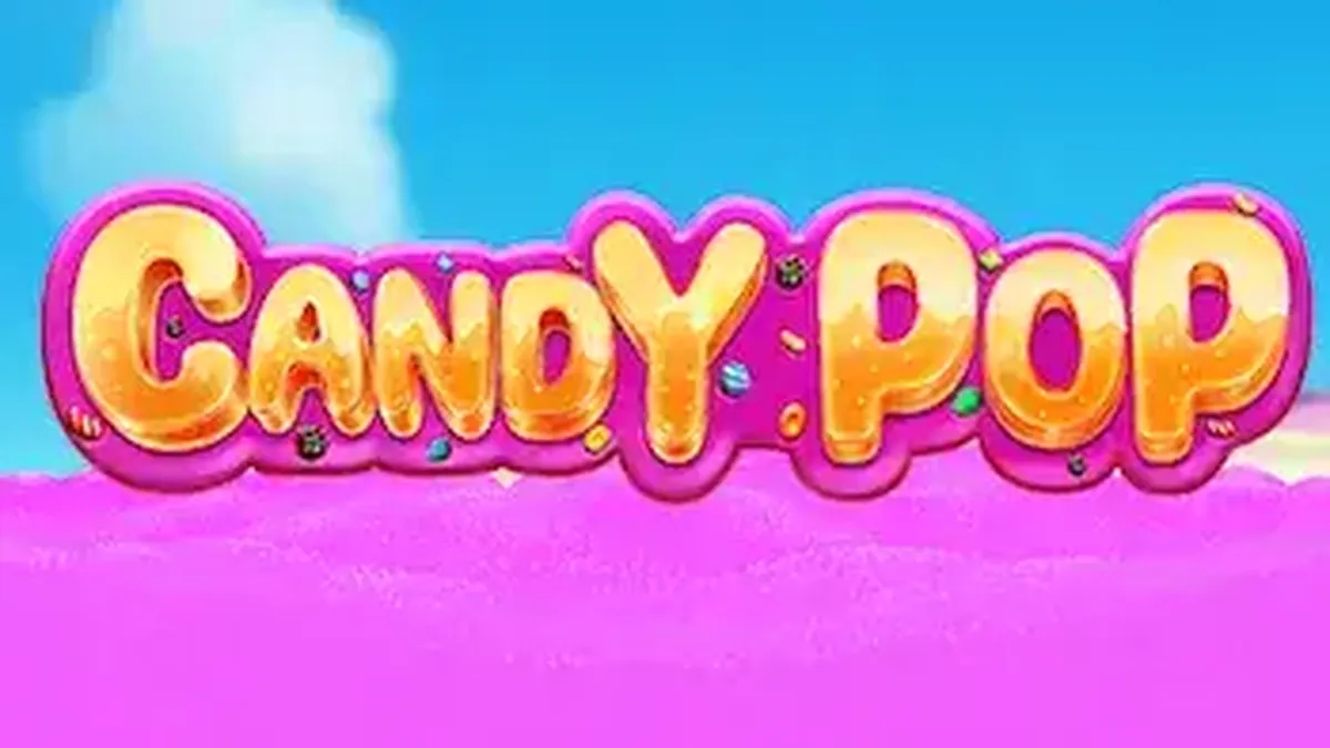 Tampilan visual slot Candy Pop dengan simbol permen berwarna-warni